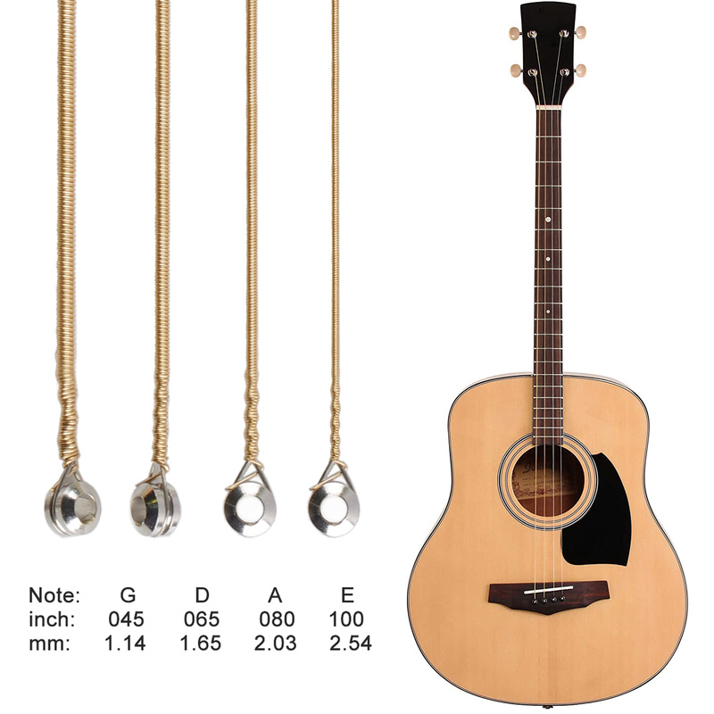 Musical Instrument Strings - 4 струны, акустические басы, антикоррозийные фосфоридные