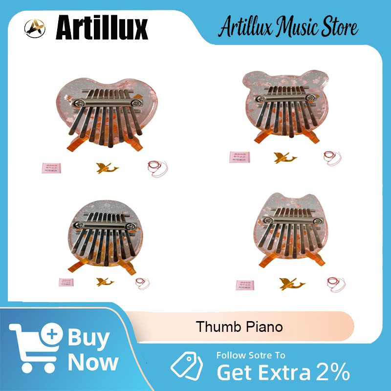 Musical Instrument Kids - Калимба Artillux: Новая, высококачественная акриловая музыкальная