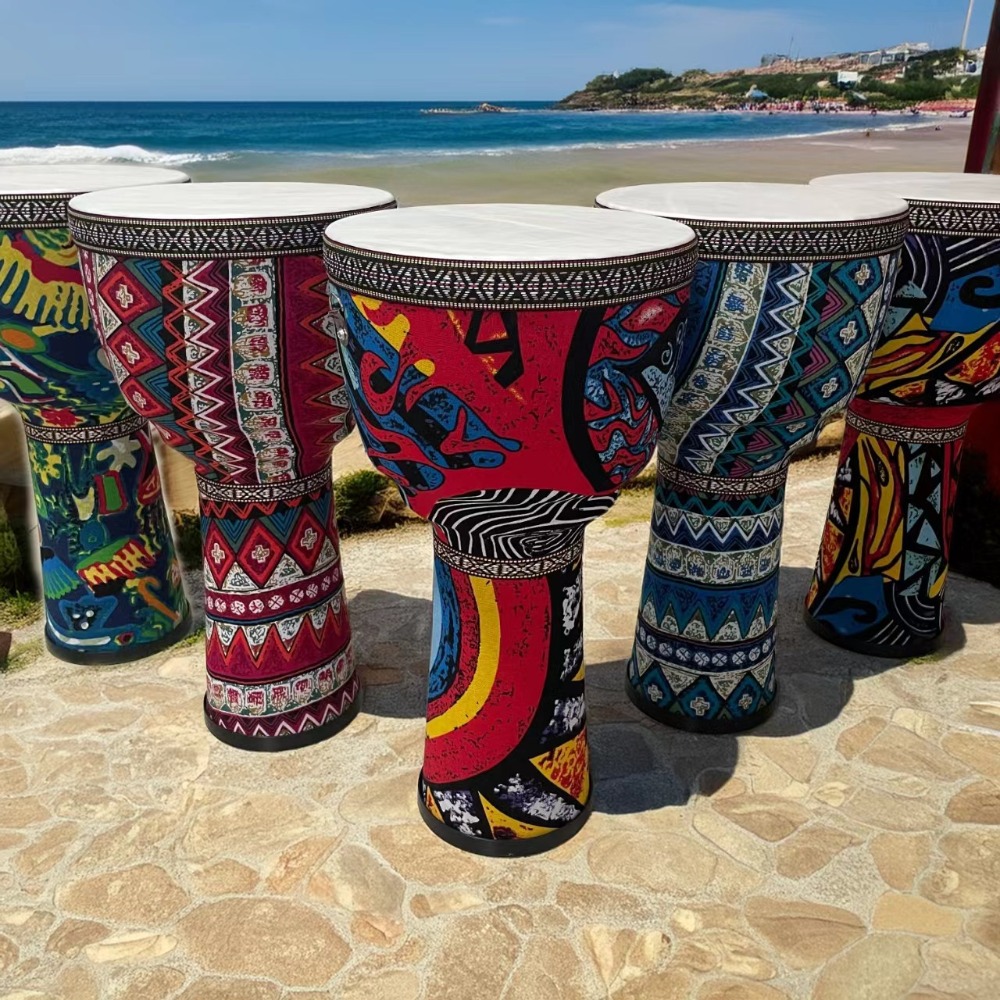 Musical Instrument Djembe - Портативный 8,5-дюймовый африканский джембе, ручной барабан