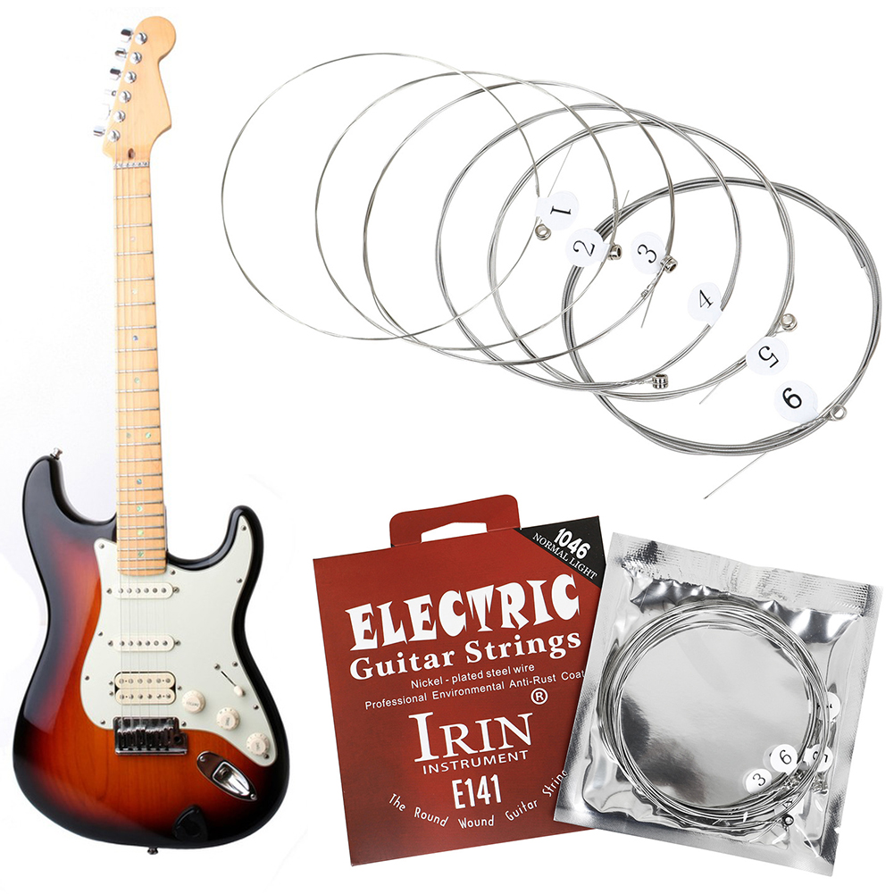 Musical Instrument Strings - Набор металлических струн для электрогитары из