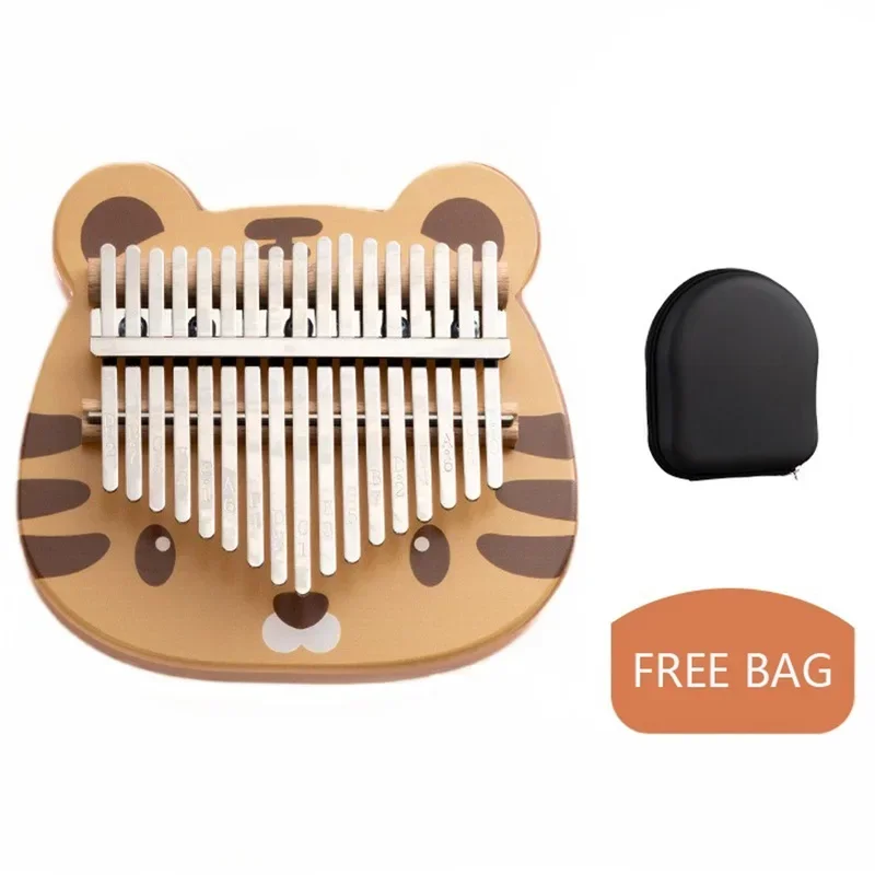 Musical Instrument Kids - Милая калимба-мбира с 17 клавишами, в