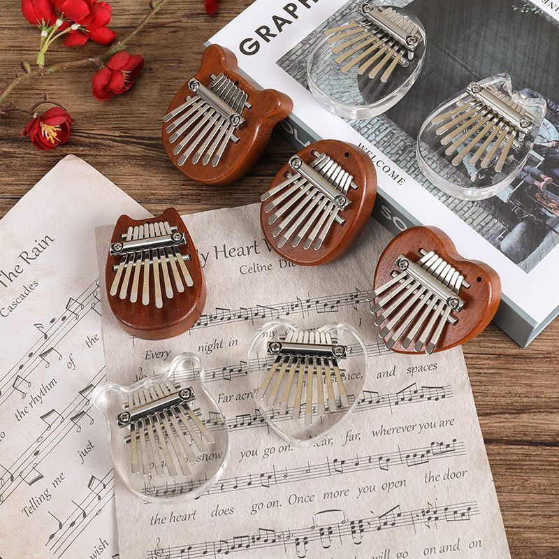 Musical Instrument Kids - 5*7 см 8 клавиш Калимба пианино
