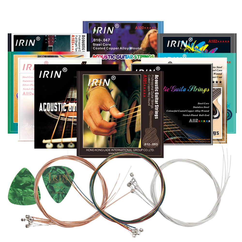 Musical Instrument Strings - Струны для акустической гитары IRIN со
