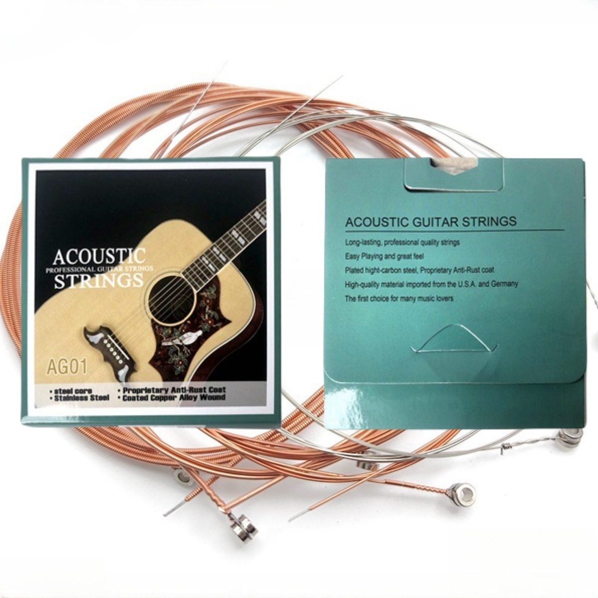 Miwayer, 1 комплект/6 струн AG – обзор и цена Musical Instrument Strings