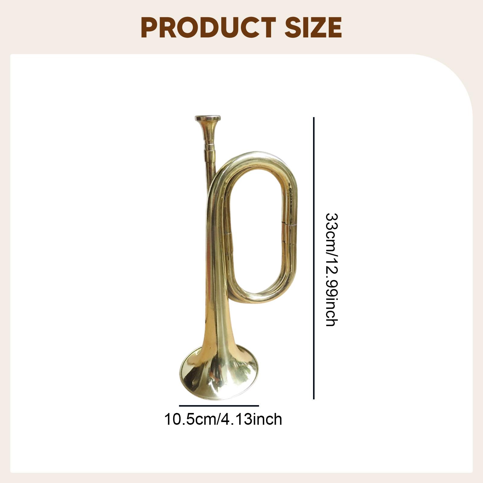 Труба-сигнальный рожок, портат – обзор и цена Musical Instrument Bugle