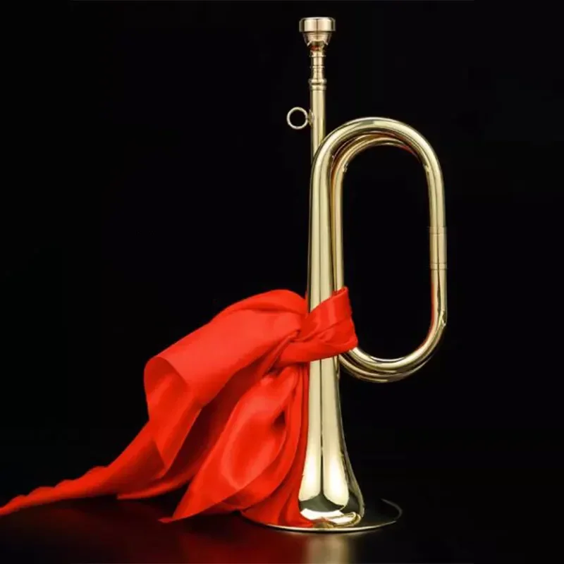 Латунная труба для детей, начи – обзор и цена Musical Instrument Bugle