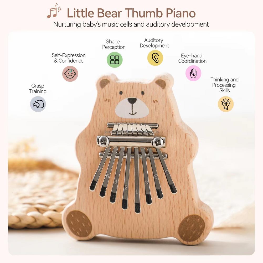 8-клавишная мини-калимба, порт – обзор и цена Musical Instrument Kids