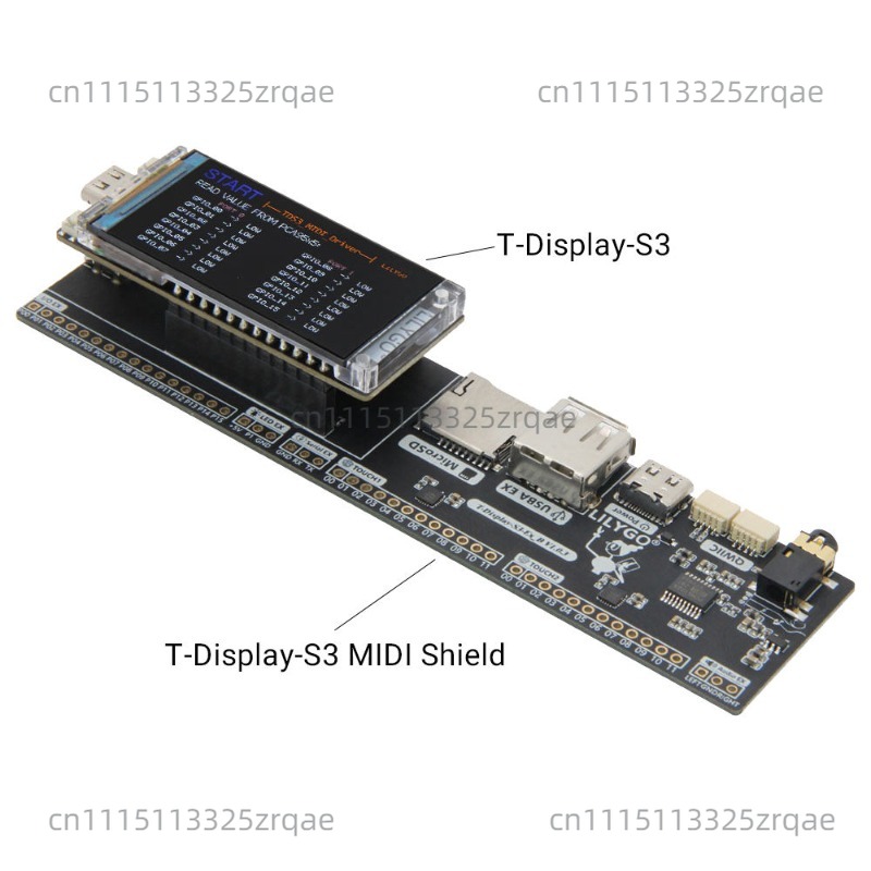 Плата разработки T-Display-S3  – обзор и цена Musical Instrument Digital Interface