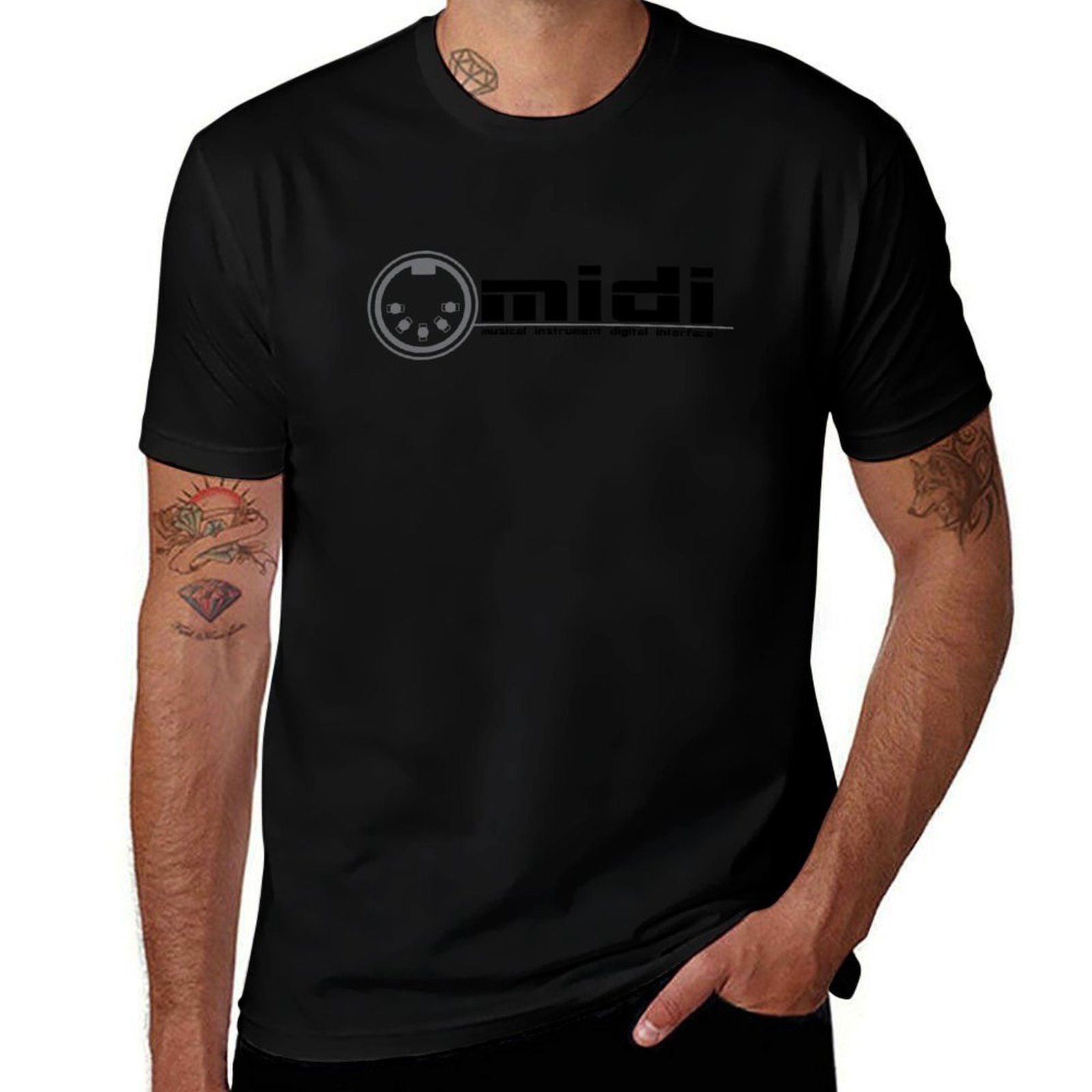 MIDI — футболка с логотипом, п – обзор и цена Musical Instrument Digital Interface